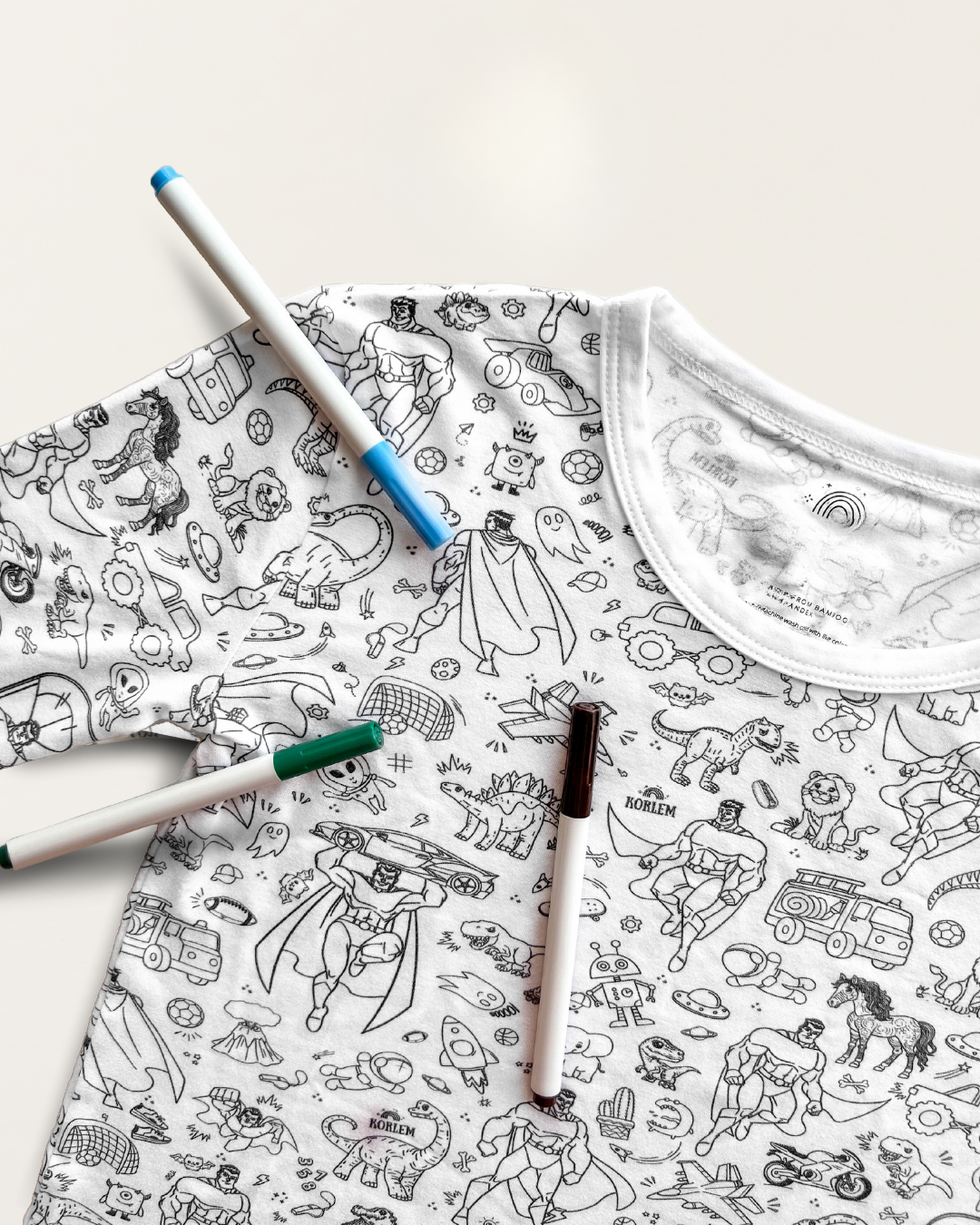 Pyjama Ă Colorier Magique