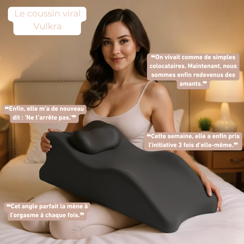 Vulkra- Oreiller Intime Ergonomique
