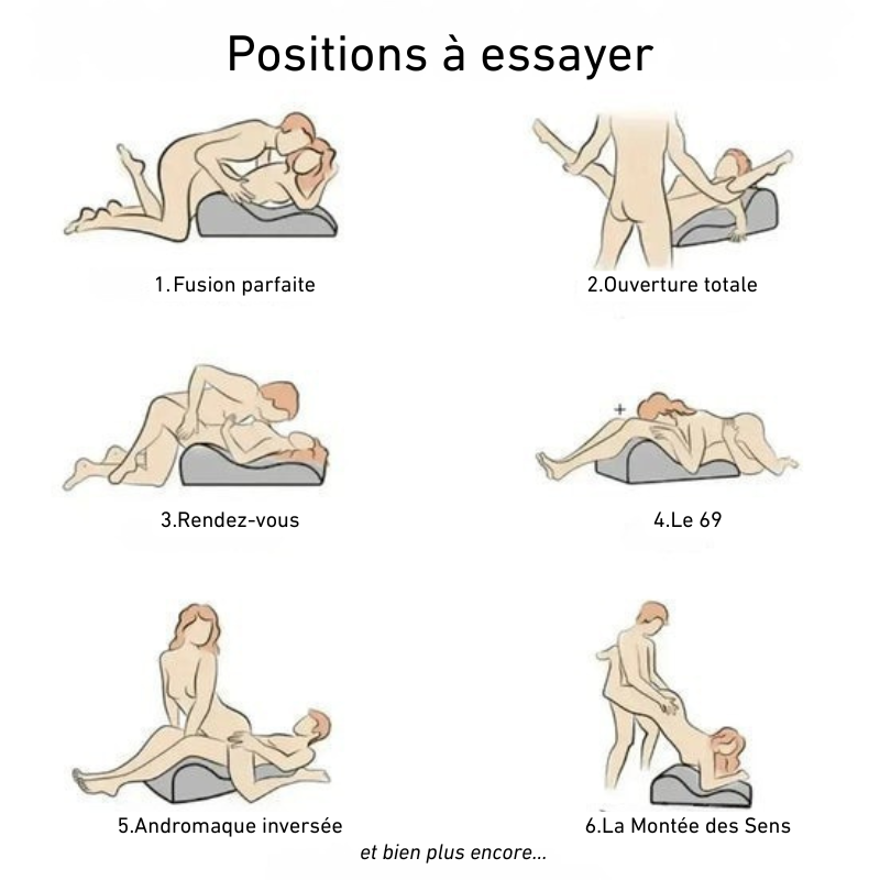 Vulkra- Oreiller Intime Ergonomique